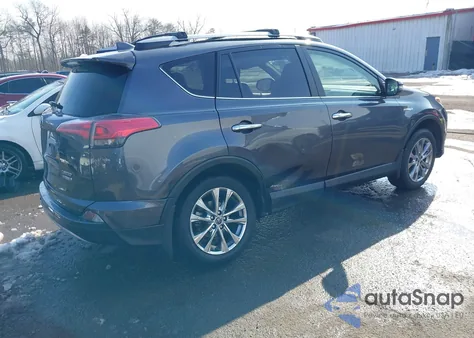 2017 Toyota Rav4 Hybrid Limited из США, поврежденный, VIN JTMDJREV3HD093978